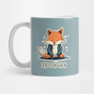 Zero Fox Given Funny Joke Print Mug